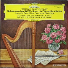 MOZART, ZABALETA, SCHULZ, BOHM KONZERT FUR FLOTE UND HARFE  DG 2530 715