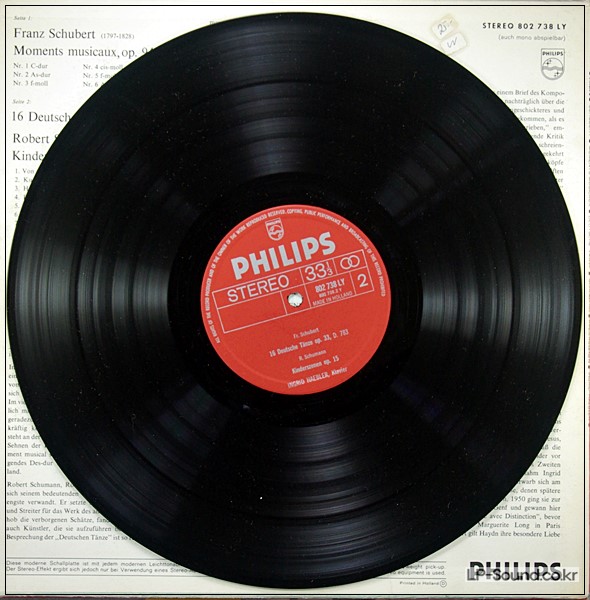 SCHUBERT - MOMENTS MUSICAUX / 16 DEUTSCHE TANZE / KINDERSZENEN 802 738 LY