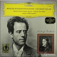 MAHLER KINDERTOTEN & 4 RUCKERT LIEDER  FISCHER-DIESKAU BOHM DG 138 879