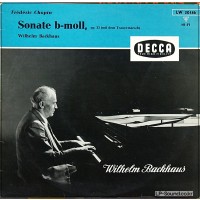 CHOPIN / SONATA IN B MINOR / WILHELM BACKHAUS / DECCA LW50146  10