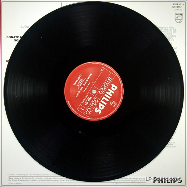 BEETHOVEN : KLAVIERSONATEN PIANO SONATAS / CLARA HASKIL / 1982 PHILIPS STEREO