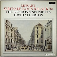 MOZART: SERENADE NO. 10 IN B K361 ATHERTON / LONDON SINFONIETTA ZRG 919