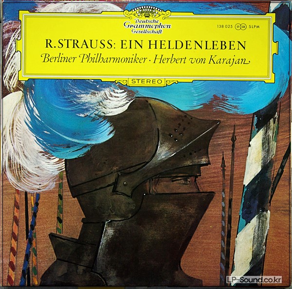 RICHARD STRAUSS EIN HELDENLEBEN  HERBERT VON KARAJAN  DGG 138 025