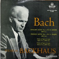 BACKHAUS/ BACH: ENGLISH SUITE NO.6 - FRENCH SUITE NO.5/  DECCA LXT 5309