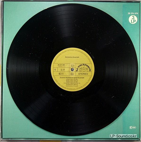 SCARLATTI SONATEN  FOR CEMBALO/ SUPRAPHON 28371XFK