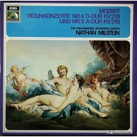 MOZART VIOLIN CONCERTOS NO. 4 & 5   MILSTEIN  EMI