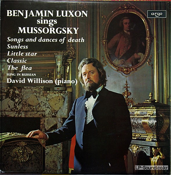 MUSSORGSKY - WITH DAVID WILSON- BENJAMIN LUXON SINGSZRG 708