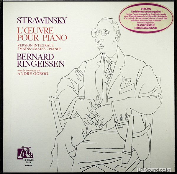STRAWINSKY   PIANO RKSRIN GEISSEN ADES STEREO