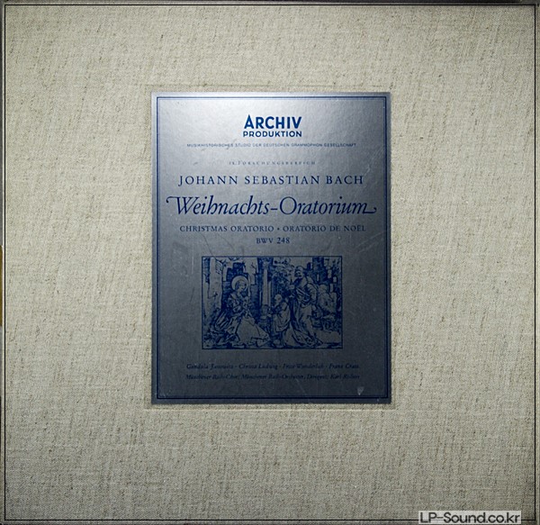 JOHANN SEBASTIAN BACH WEIHNACHTS-ORATORIUM CHRISTMAS ORATORIO