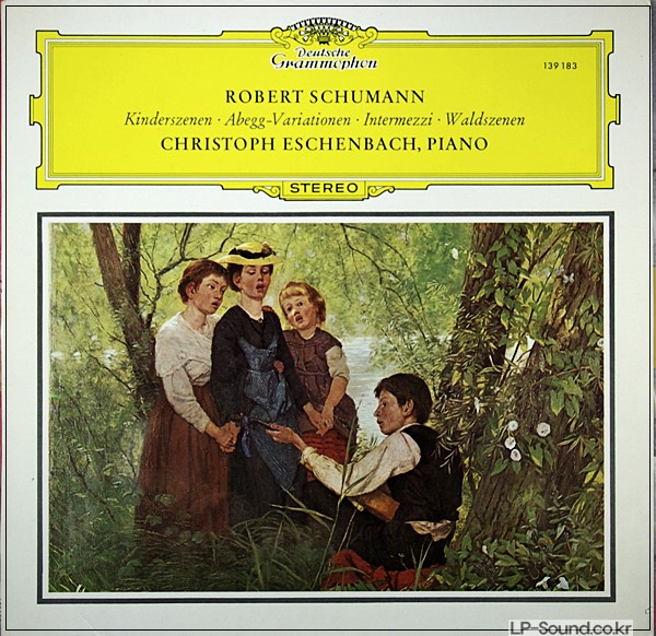 SCHUMANN SCENES FROM CHILDHOOD PIANO SOLOESCHENBACH  DGG STEREO SLPM 139183
