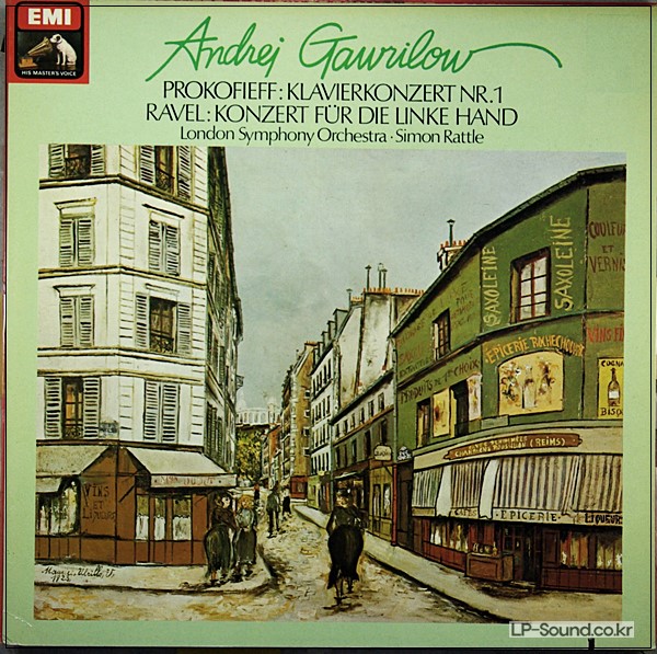 PROKOFIEV PIANO CONCERTO NO.1 RAVEL LEFT HAND ANDREI GAVRILOV ASD 3571