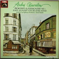 PROKOFIEV PIANO CONCERTO NO.1 RAVEL LEFT HAND ANDREI GAVRILOV ASD 3571