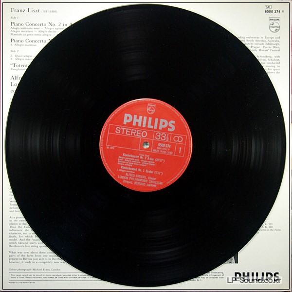 LISZT - PIANO CONCERTOS NO 1 & 2 BRENDEL / HAITINK  6500 374