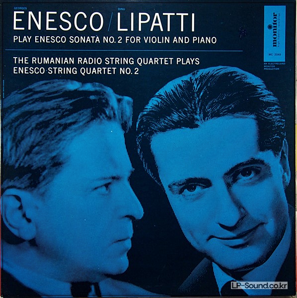 ENESCO PLAYS VIOLIN SONATA NO. 2/STRING QUARTET NO. 2-M1961LP LIPATTI