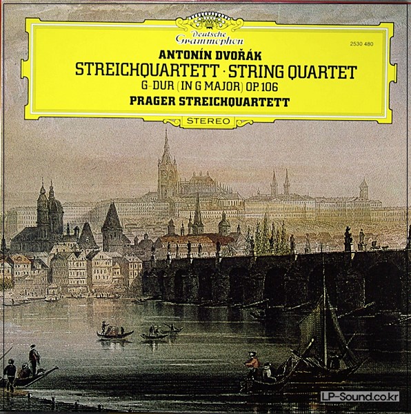 DVORAK QUARTET OP 106  PRAGER STRING QUARTET  DG 2530 480