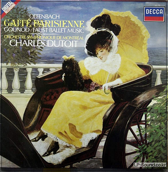 OFFENBACH GAITE PARISIENNE & GOUNOD, DUTOITLONDON LP 411 708-1