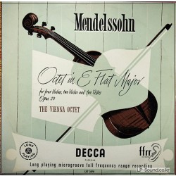 MENDELSSOHN ORIG VIENNA OCTET  DECCA LXT 2870