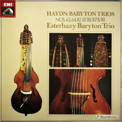 HAYDN: BARYTON TRIOS / ESTERHAZY BARYTON TRIO / EMI LP HQS 1424