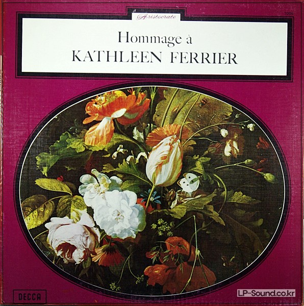HOMMAGE à KATHLEEN FERRIER  DECCA FRANCE 7.006