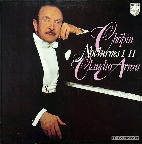 CHOPIN NOCTURNES 1-21 CLAUDIO ARRAU 2 LP 9500 668 +669