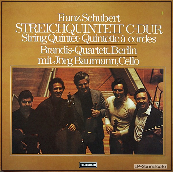 SCHUBERT STREICHQUINTETT BRANDIS QUARTETT/JÖRG BAUMANN 6.42582 AW
