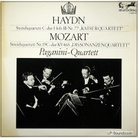 HAYDN KAISERQUARTETT/ MOZART DISSONANZEN QUARTETT LP PAGANINI QUARTETT