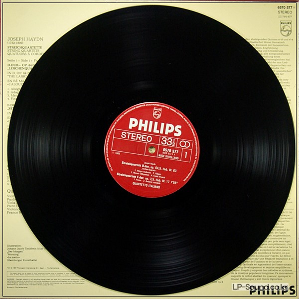 JOSEPH HAYDN / QUARTETTO ITALIANO STREICHQUARTETTE OP. 76,2 OP. 3,5 OP. 64,5