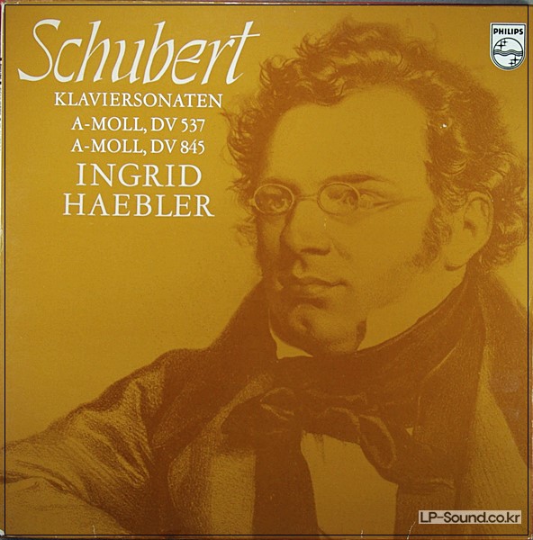 SCHUBERT PIANO SONATAS HAEBLER  PHILIPS 6500 083