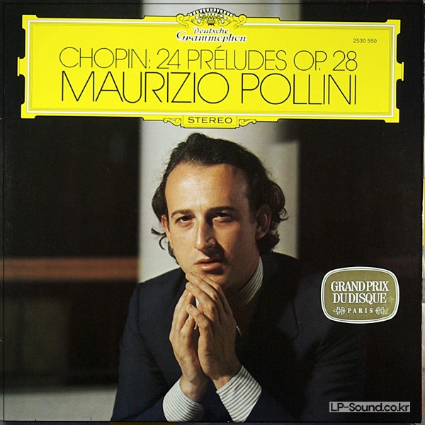 CHOPIN - 24 PRELUDES - MAURIZIO POLLINI, PIANO   2530 550