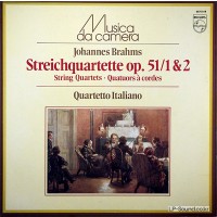 BRAHMS STREICH QUARTETT OP 51/1.2  ITALIANO PHILPS 6570 919