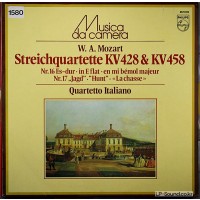 MOZART STRING QUARTETS NO 16 17 QUARTET ITALIANO PHILIPS 6570 922