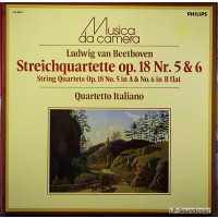 BEETHOVEN STRING QUARTETS QUARTETTO ITALIANO PHILIPS 412 056-1