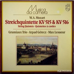 MOZART STREICHQUINTETTE KV 515 & KV 516 PHILPS 6570 574  STEREO