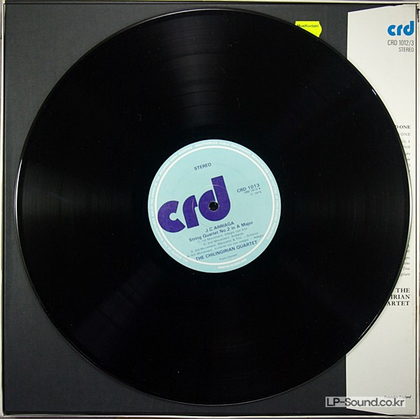 ARRIAGA STRING QUARTET 1-3 CHILINGIRIAN BOX 2LP