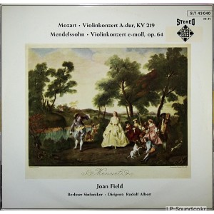 MOZART MENDELSSOHN CONCERTOS JOAN FIELD  TELEFUNKEN SLT 43 040 STEREO