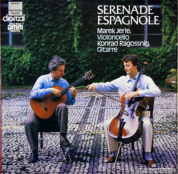 SERENADE ESPAGNOLE - MAREK JERIE VIOLON CELLO KONRAD RAGOSSNIG GUITAR HM 686 D