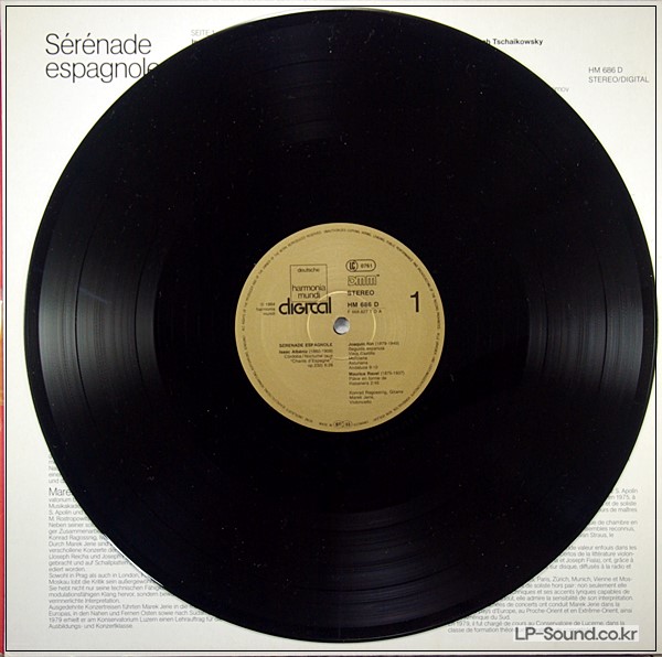 SERENADE ESPAGNOLE - MAREK JERIE VIOLON CELLO KONRAD RAGOSSNIG GUITAR HM 686 D