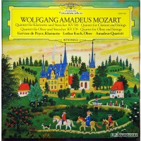 MOZART CLARINET QUINTETS AMADEUS QUARTET DG 2530 720