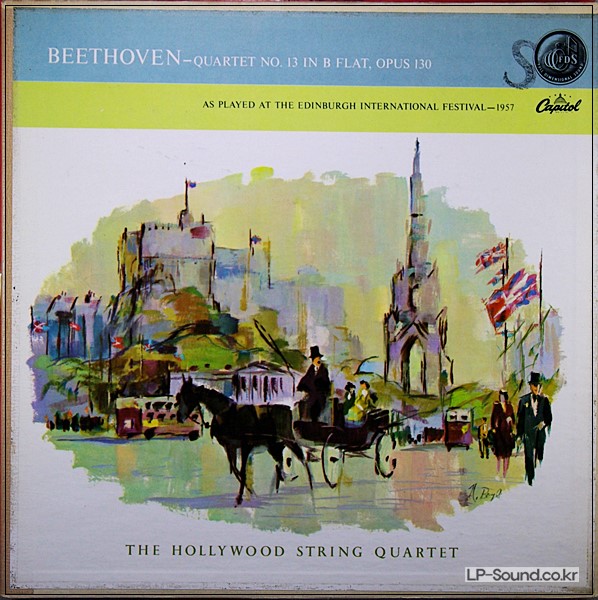 BEETHOVEN, QUARTET HOLLYWOOD STRING QUARTET NO. 13 B FLAT