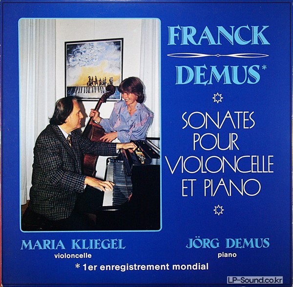 FRANCK SONATAS FOR VIOLONCELLO & PIANO DEMUS DUCHESNE DD 7147 DIGITAL