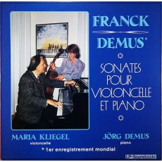 FRANCK SONATAS FOR VIOLONCELLO & PIANO DEMUS DUCHESNE DD 7147 DIGITAL
