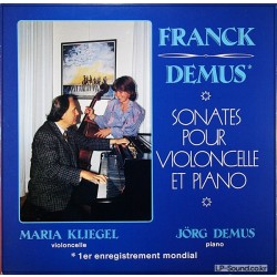 FRANCK SONATAS FOR VIOLONCELLO & PIANO DEMUS DUCHESNE DD 7147 DIGITAL