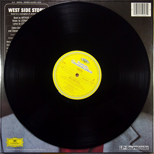 BERNSTEIN CONDUCTS WEST SIDE STORY 2-LP DG DIGITAL