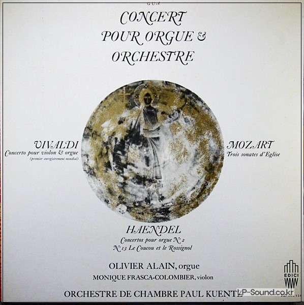 OLIVIER ALAIN FRASCA-COLOMBIER - KUENTZ / VIVALDI - MOZART - HANDEL / EDICI