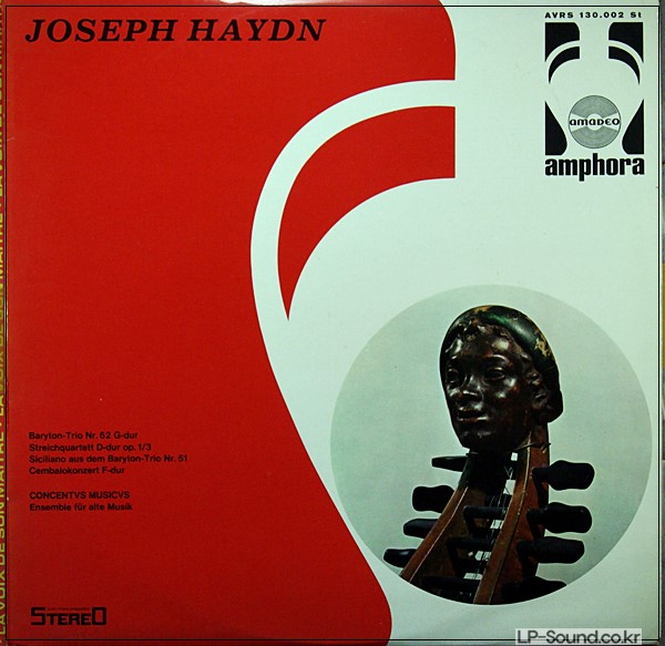 HAYDN TRIO STRING QUARTET A. & N. HARNONCOURT AMADEO AVRS 130.002 STEREO