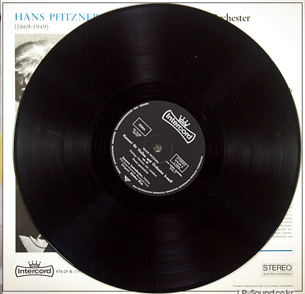 SUSANNE LAUTENBACHER - GUNTHER WICH / PFITZNER VIOLIN CONCERTO OP.34 INTERCORD