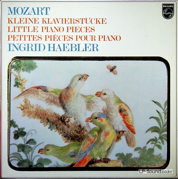 MOZART  LITTLE PIANO PIECES  INGRID HAEBLER   PHILPS  9500 501