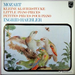MOZART  LITTLE PIANO PIECES  INGRID HAEBLER   PHILPS  9500 501