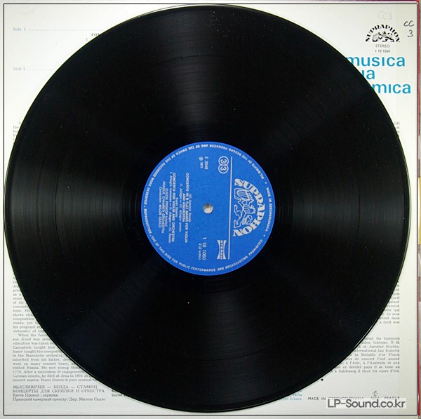 .MYSLIVECEK / BENDA / STAMIC VIOLIN CONCERTOS / PROKOP / SADLO / PCO  1 10 1060