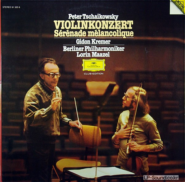 TSCHAIKOWSKY, KREMER, MAAZEL - VIOLINKONZERT • VIOLIN CONCERTO